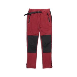 Topo Designs Red and Black Track Pants